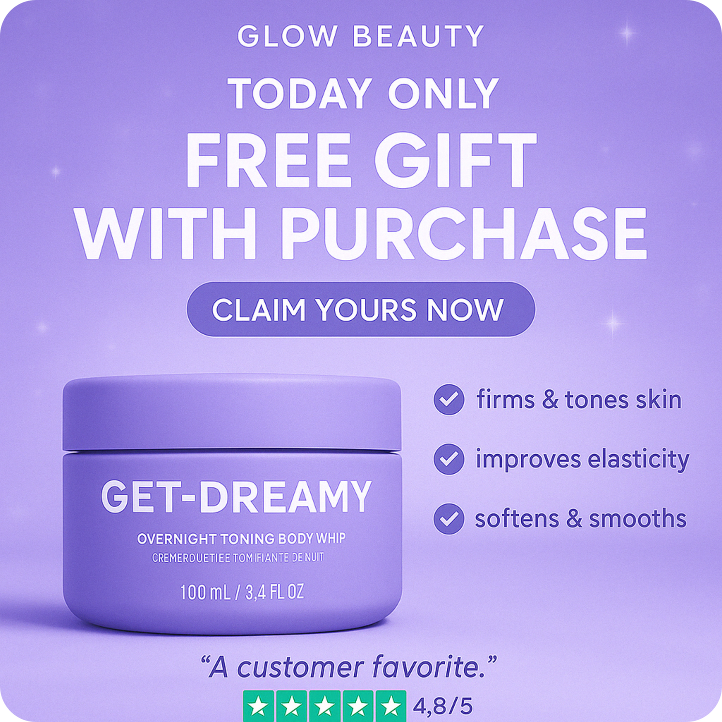 Get Dreamy Toning Cream