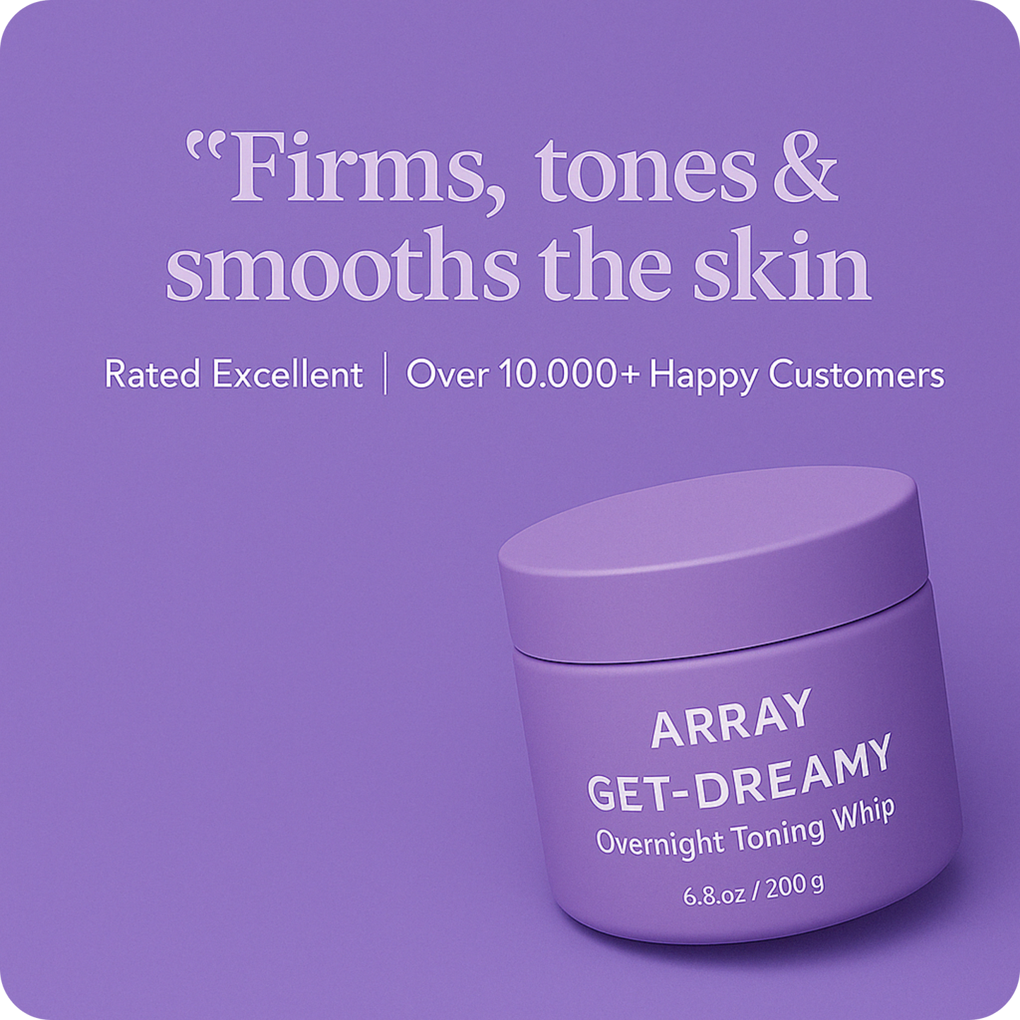 Get Dreamy Toning Cream