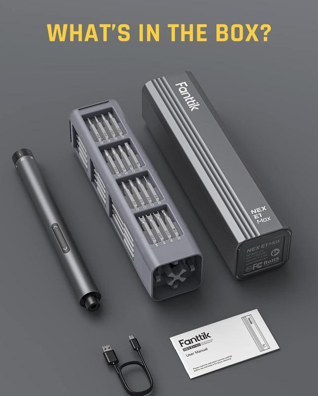 New E1 MAX 3.7V 50-in-1 Screwdriver