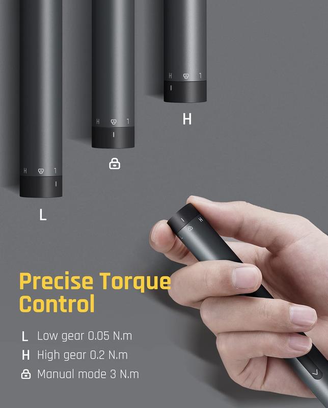 New E1 MAX 3.7V 50-in-1 Screwdriver