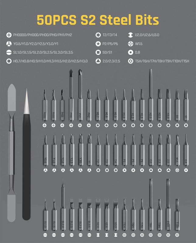 New E1 MAX 3.7V 50-in-1 Screwdriver